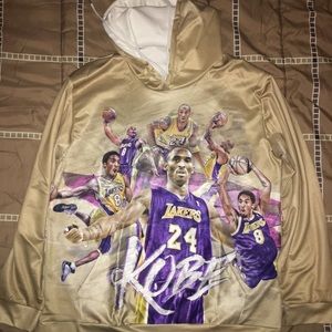 NWOT Kobe Bryant 3D Print Hoodie